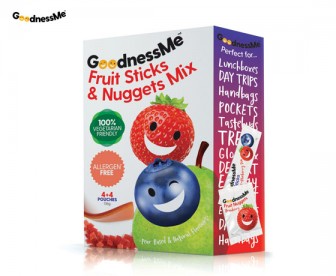 GoodnessMe 天然水果软糖+水果条 混合味 8袋 136克 GoodnessMe 天然水果软糖+水果条 混合味 8袋 136克